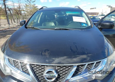 2012 Nissan Murano Sl из США, поврежденный, VIN JN8AZ1MW6CW234504